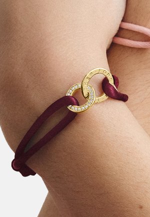 THOMAS SABO, Bracciale - gelbgoldfarben weiß dunkelrot