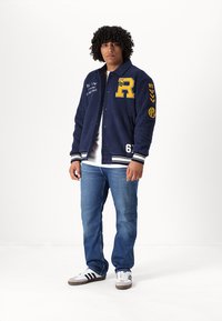 Polo Ralph Lauren Big & Tall LONG SLEEVED - Casaco polar - cruise navy