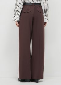 Calliope VITA ALTA - Pantalon classique - marrone