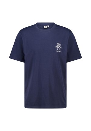T-shirt print - dark blue