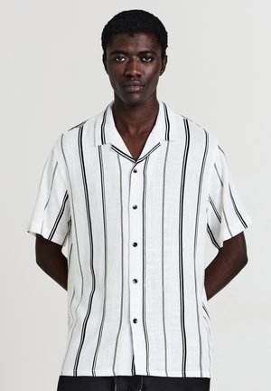 A RIGHE - Camicia - bianco lana