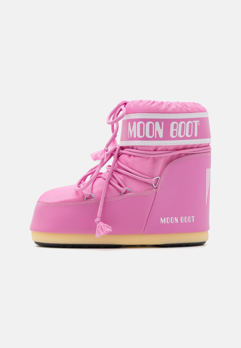 Moon Boot - ICON UNISEX - Gležnjače s vezicama - pink, Povećaj