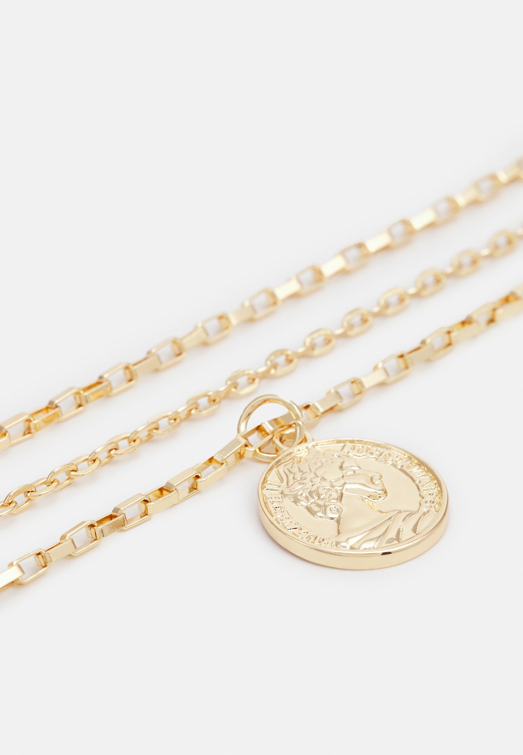 Collana Uomo Donna Urban Classics Ocean Layering: Tre Giri Con Ciondoli, Metallo, Misura Unica