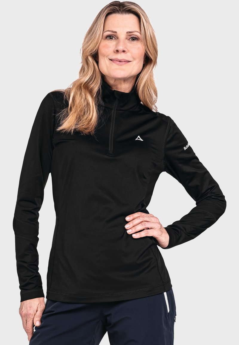 Schöffel Langarmshirt - schwarz