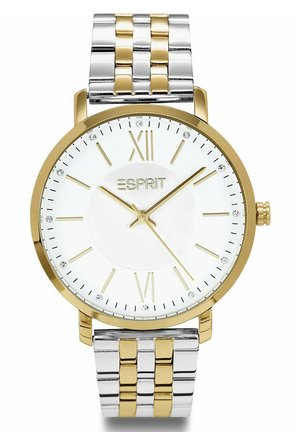 ANALOG QUARZ - Montre - weiß- und gelbgoldfarben