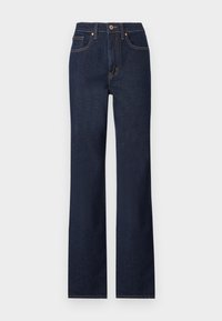 ONLJULIETTE STRAIGHT LEG BOX - Straight leg jeans - dark blue denim