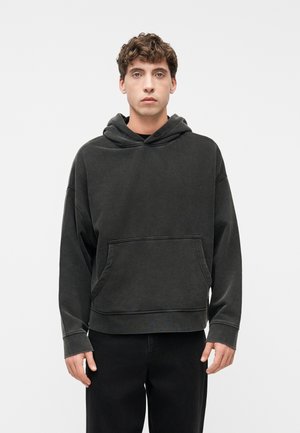 BOXY FIT HOODIE - Hættetrøje - black