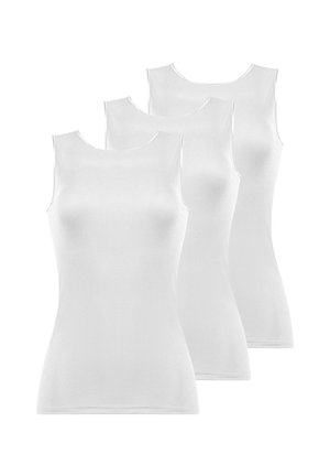 3ER PACK - Undershirt - weiss