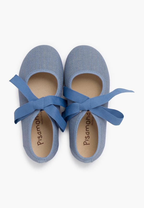 MERCEDITAS CIERRE LAZO FAYA – Riemchenballerina – azul