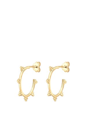 Elli SPIKE HOOP - Earrings - gold-coloured