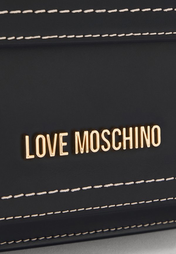 LOVE CHAIN STRAP - Cross body bag - nero2