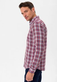 Felix Hardy PLAID REGULAR FIT - Camisa - bordeaux