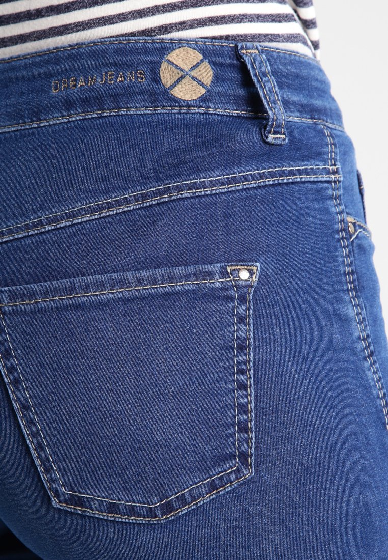 MAC Dream Jeans Droit Femme - Jean Stretch Confortable Et Élégant