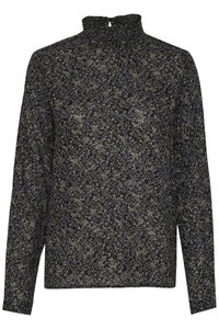 KARONJA - Blouse - midnight petit leaf print