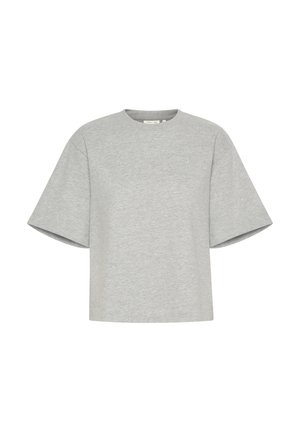 InWear LANE BASE - T-paita - light grey melange