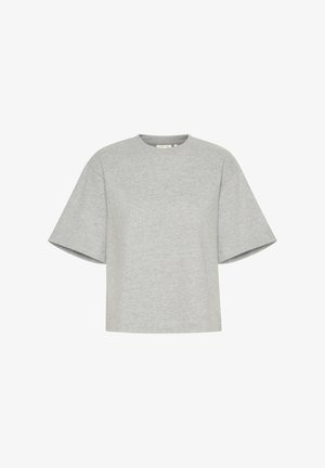 InWear LANE BASE - T-paita - light grey melange