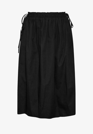 Yours Clothing, PLUS SIZE MAXI SKIRTS - Falda acampanada - black