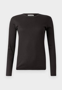KRISTIN - Basic T-shirt - dark brown