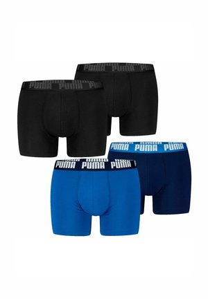4 PACK  - Boxer Briefs - schwarz/blau