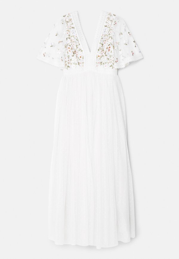 GARLAND RIBBON BODICE ANKLE GOWN - Occasion wear - cream2