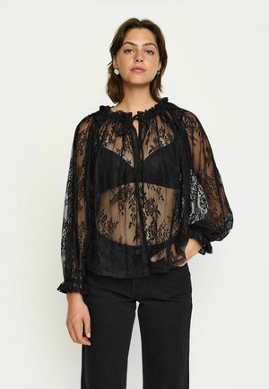LAUREL - Bluză - black