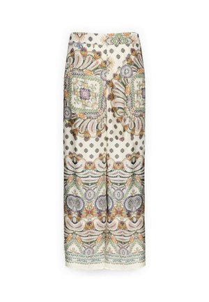 Elena Mirò, PANTALONI PALAZZO STAMPATI - Housut - beige