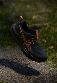 ASICS GEL-SONOMA 8 GTX - Trail hardloopschoenen - black/dark pink clay