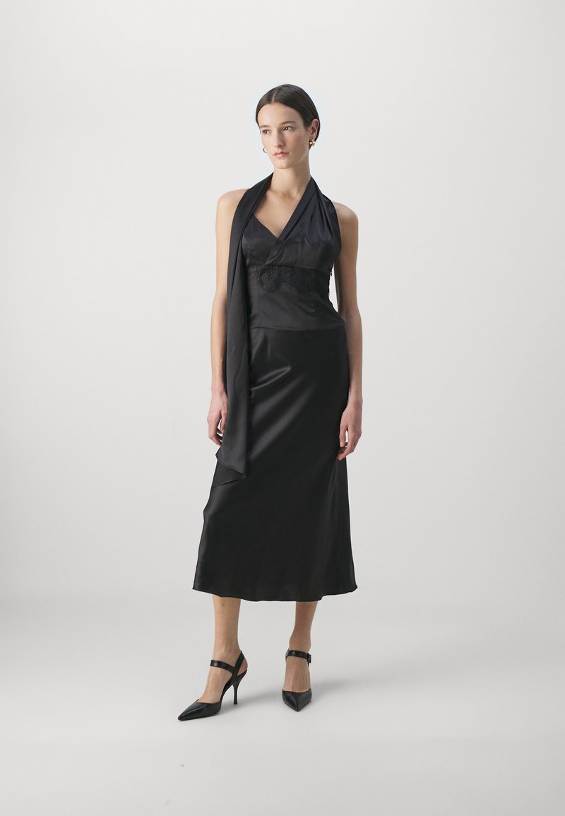 Materiel SCARF DRESS - Cocktail dress / Party dress - black - Zalando.co.uk Materiel SCARF DRESS - Cocktail dress / Party dress - black - Zalando.co.uk