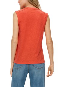 s.Oliver ÄRMELLOSE  - Top - koralle
