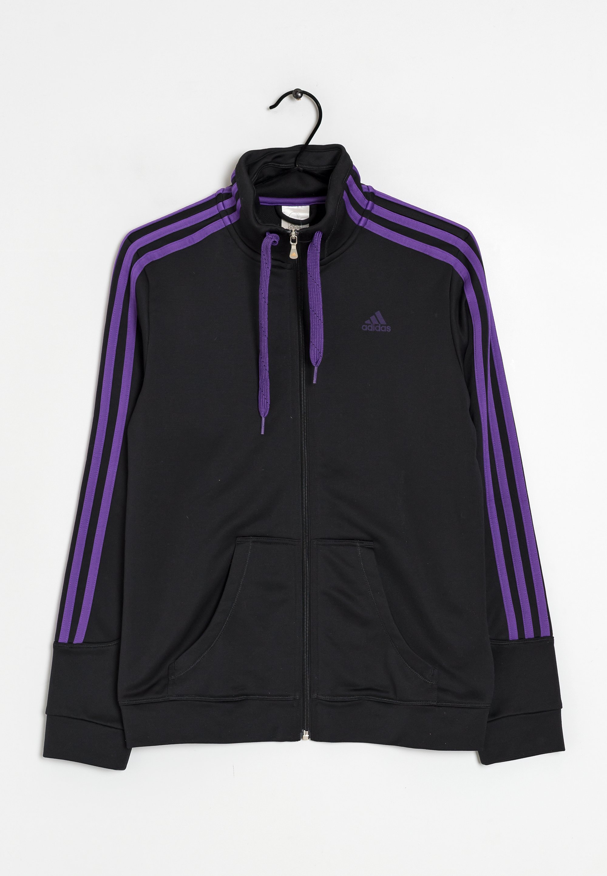 adidas Originals Training jacket black purple/black (Pre-owned