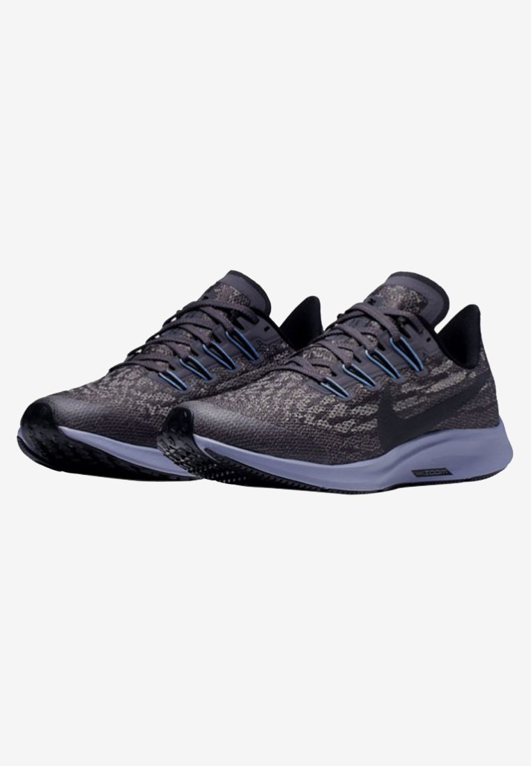 Nike Performance AIR ZOOM PEGASUS 36 UNISEX - Laufschuh Neutral - dark  grey/black/dunkelgrau - Zalando.de