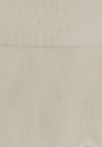 Beige seamless fabric, ribbed texture, smooth surface with a slight sheen. Features a solid color without patterns or additional accents.