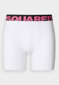 Seleccionado, white/fuxia