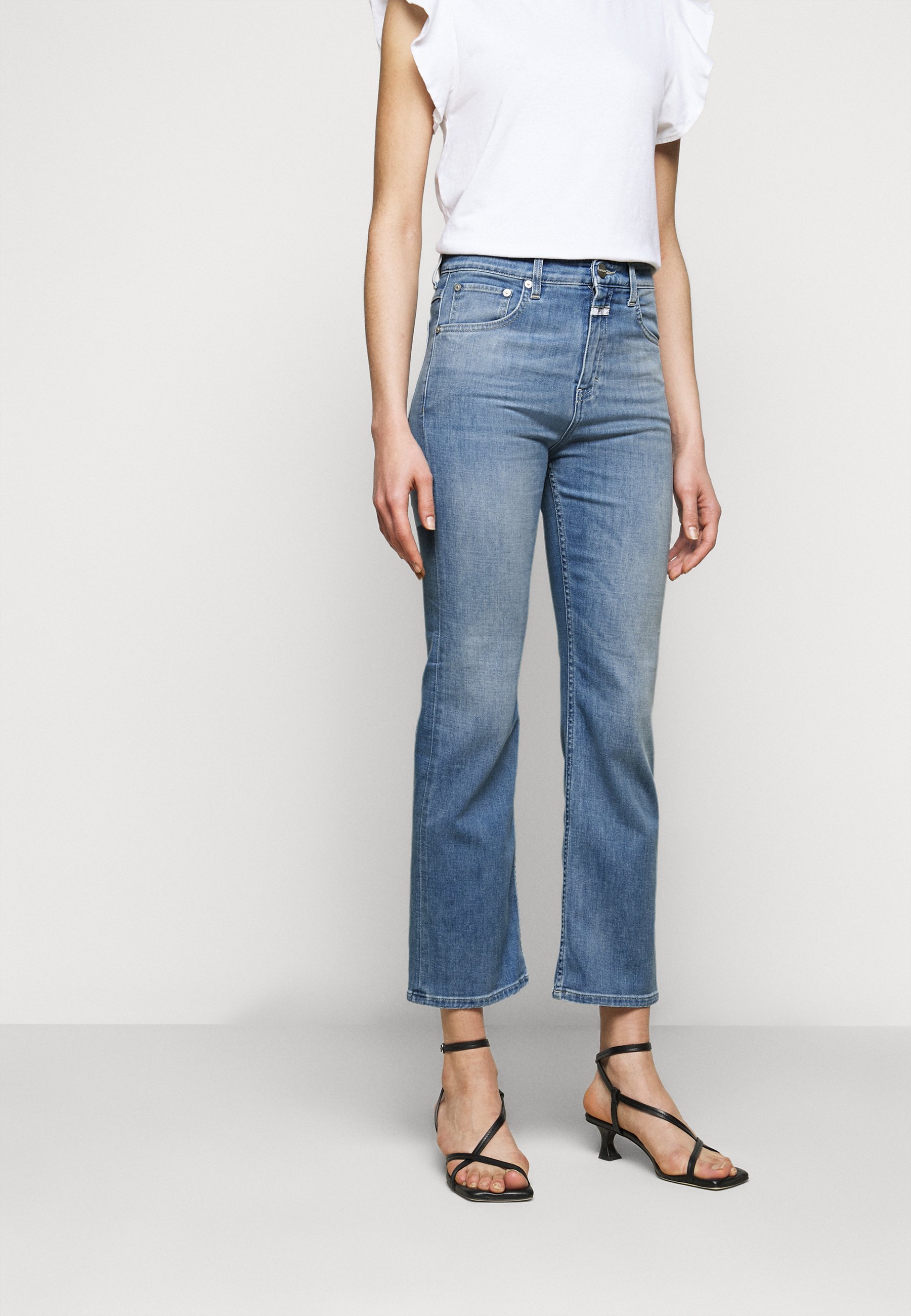 CLOSED BAYLIN - Flared Jeans - mid blue 