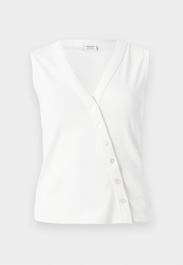 POWDERED BUTTON THROUGH LONGLINE VEST - Waistcoat2