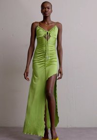 Et Ochs BRIE PURL EDGE DRESS - Φόρεμα από ζέρσεϊ - fern