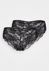 PCLINA WIDE BRIEF 2 PACK - Briefs - black
