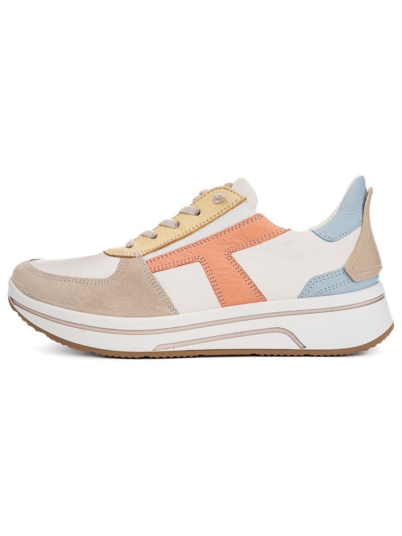 ara Sneakers laag - shell cream vanille peach aqua/beige - Zalando.nl