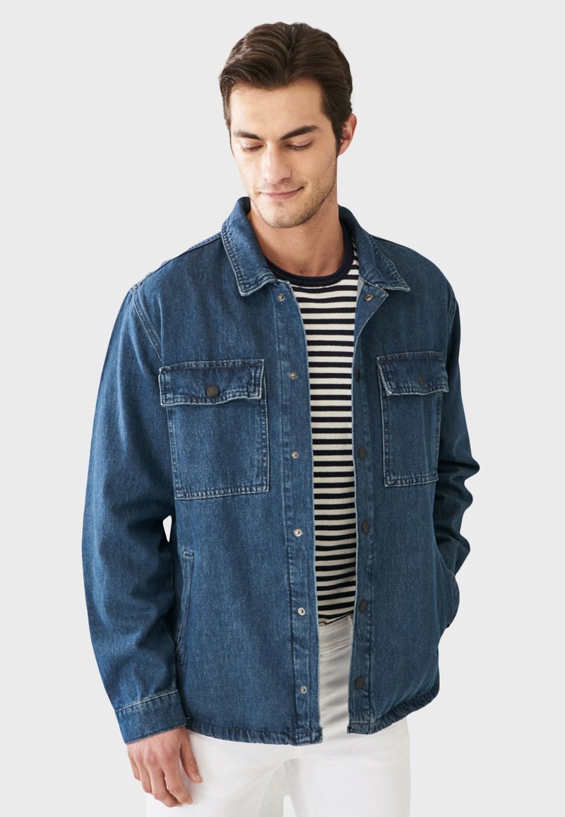 AC&CO / ALTINYILDIZ CLASSICS Jeansjacke Oversize Fit Shirt Denim