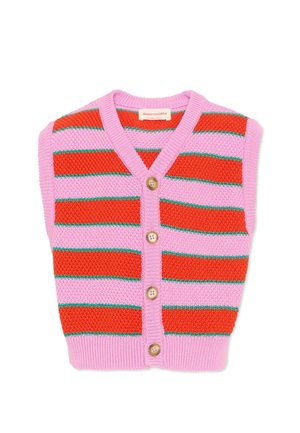 SMANICATO - Cardigan - dark red