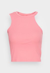 Não selecionado, strawberry pink