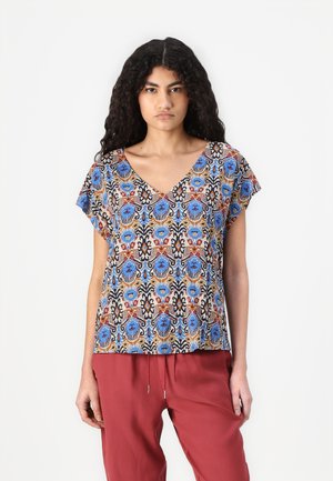 JDY JDYSTARR LIFE V NECK - Blouse - oatmeal