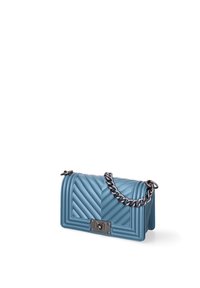 Marc Ellis Borsa a tracolla - light blue and silver