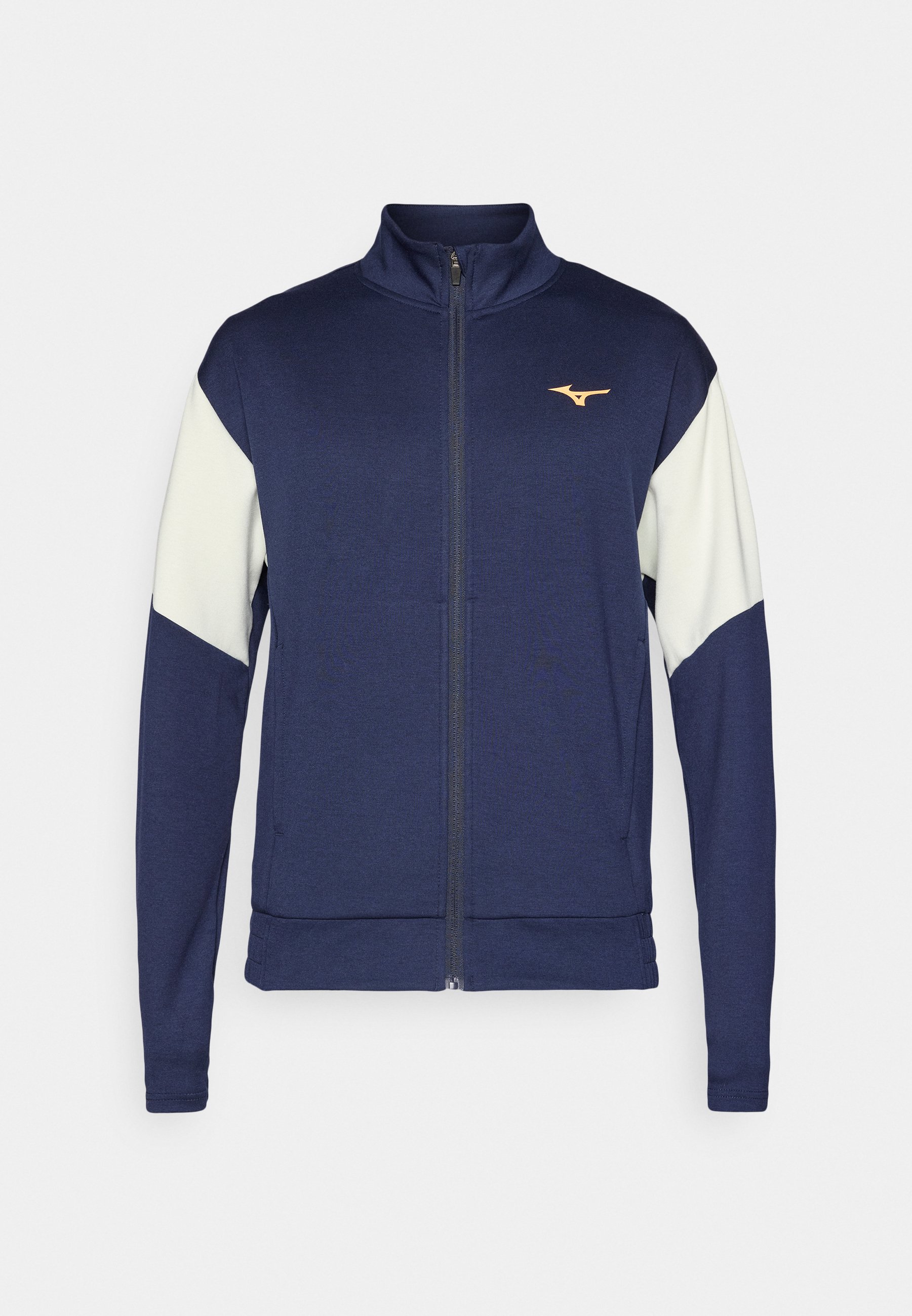 Mizuno ATHLETICS TRACK JACKET - Zip-up sweatshirt - baritone blue