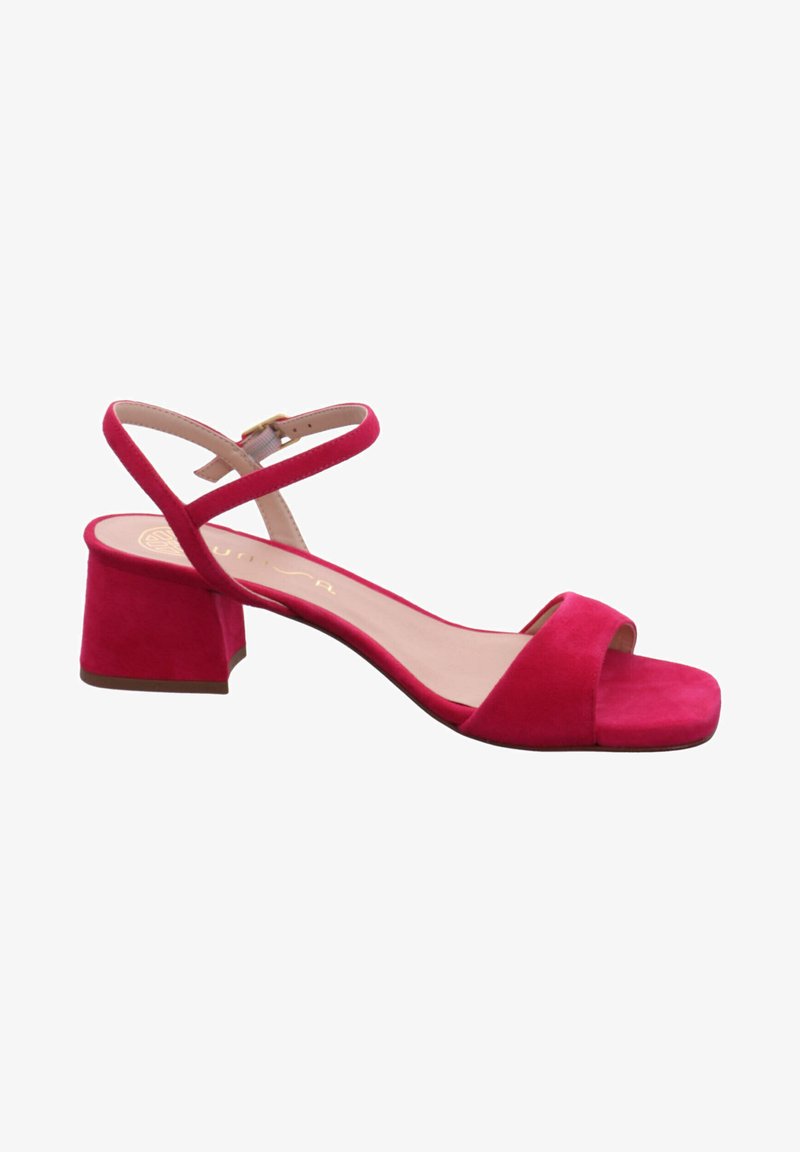 Unisa KIRK - Riemensandalette - fragola