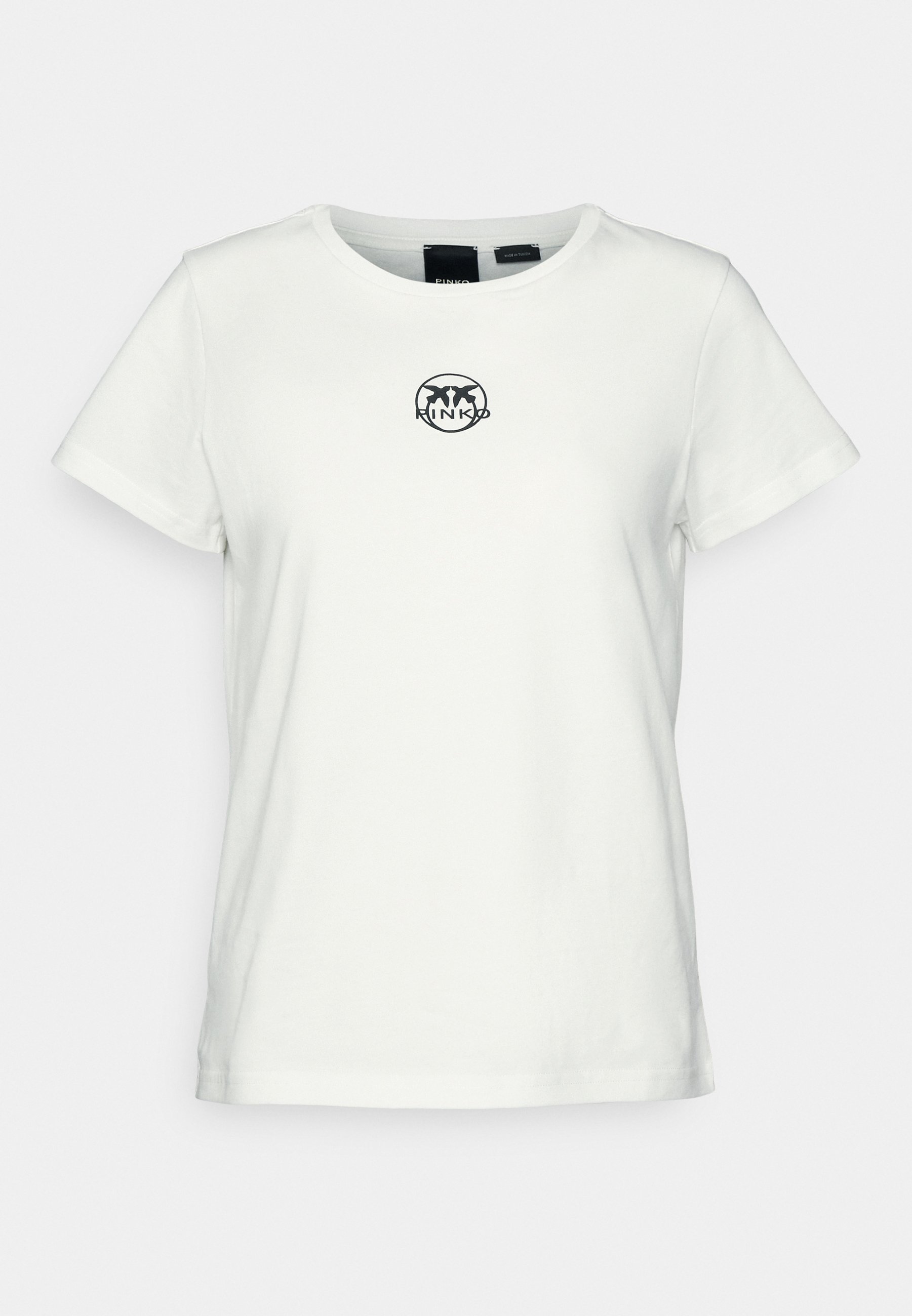 Pinko BUSSOLOTTO - Basic T-shirt - silk white/white