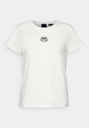Pinko BUSSOLOTTO - T-shirt basique - silk white