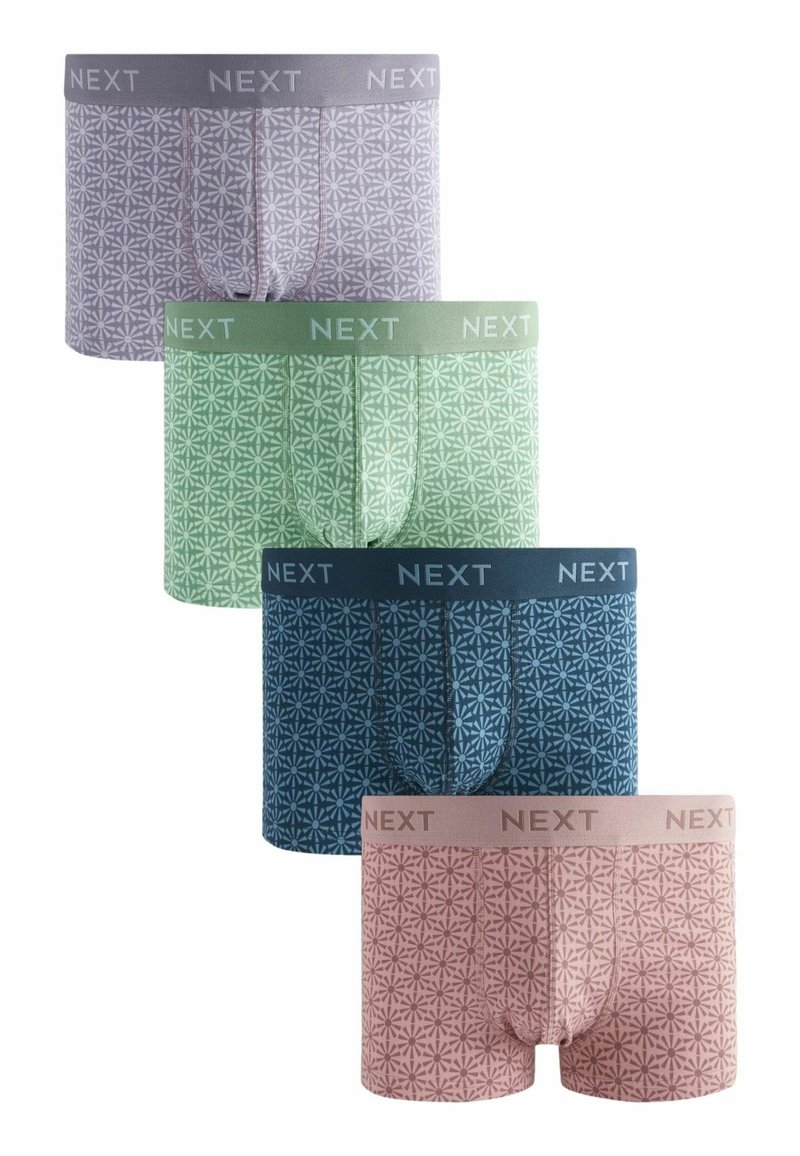 Next PATTERN FOUR PACK - Bokserit - blue purple mineral pattern