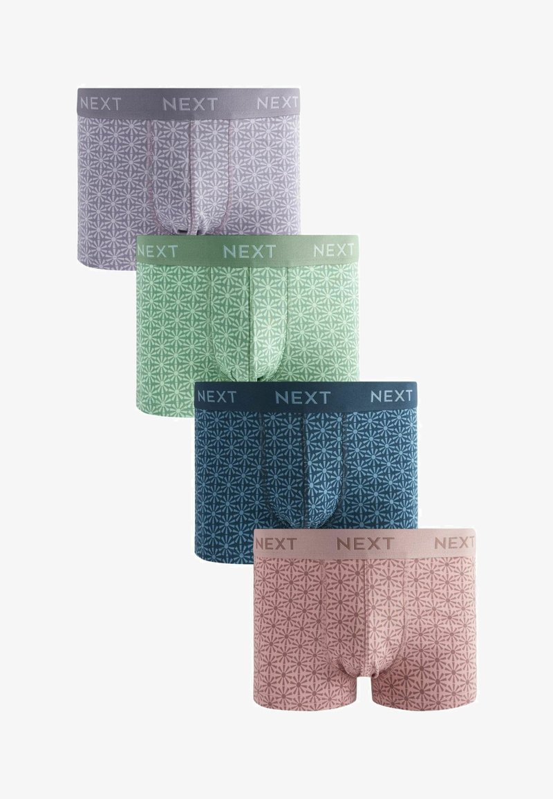 Next PATTERN FOUR PACK - Bokserit - blue purple mineral pattern