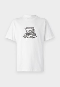 GOT THE GOODS - T-shirt con stampa - white